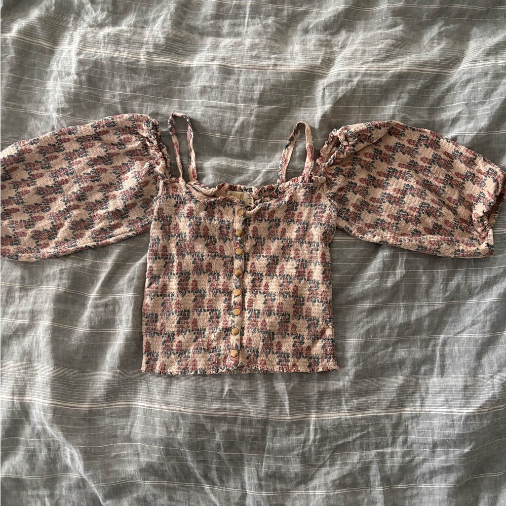 Nation Ltd Pink Ily Tee Size Small